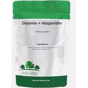 ECO-VITS DIOSMIN & Hesperidin (1000 MG) 120 Tabletten