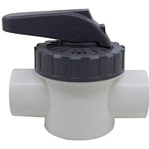 T-splitters, meerdere aansluitingen 2-weg zwembad omschakelklep socket PVC kogelkraan zwembadpomp for zwembad spa afsluitklep for waterleiding compact (maat: binnendiameter 63 mm) (Size : Inner Diame