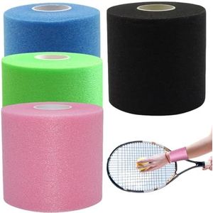 AZIDWERYQ 4 rollen Pre Wrap Atletic, 2,8 ""x 30 m Multi Color Prewrap Athletic Tape, Pre-Wrap Foam Underwrap Tape voor Haar Sport Wrap Hoofdbanden voor Vrouwen & Mannen