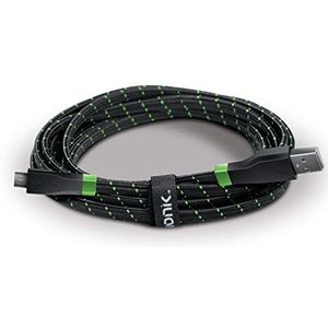 BIONIK BNK-9012 Xbox One LYNX Controller Charge & Sync Cable - Tangle Free