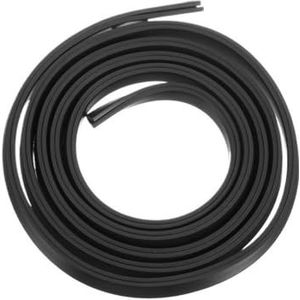 Rubberen glasafdichtingsstrip, 1 st. Zwarte U-vormige rubberen afdichtingsstrip, 5 meter randbeschermer for autodeuren, glas en metalen panelen (5x8x11mm)(2x5x10mm)
