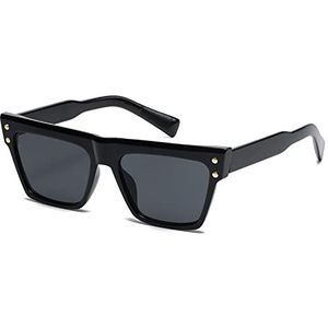 Retro Cat Eye zonnebril for heren en dames Outdoor vakantie sport rijden Commuter Trend zonnebril cadeau (Color : A, Size : 1)