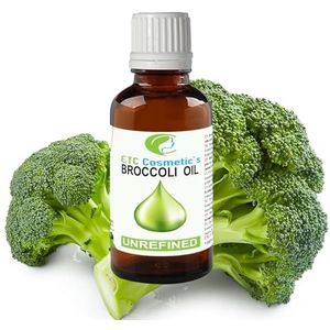 BROCCOLI SEED OIL - 25 ml - MAAGD COLD PRESSED - 100% natuurlijke broccolizaadolie | voor huid en haar, ideaal als voedende haarverzorgingsolie, 100% puur.