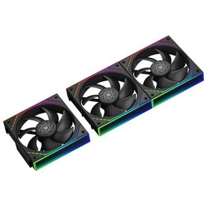 Thermalright TL-M12QX3 stille chassisventilator 120 mm draadloze splicing bouwsteenventilator PWM-functie processor verlichtingseffect Infinity spiegel ARGB nieuwe module