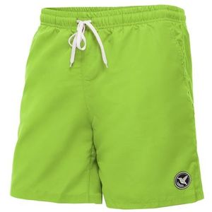 Ladeheid Heren Zwembroek Sneldrogende Zwemshort met Mesh Binnenbroekje, Zakken aan Zijkant en Achterkant, Elastische Tailleband met Koord LA40-129 (Licht Groen, XL)