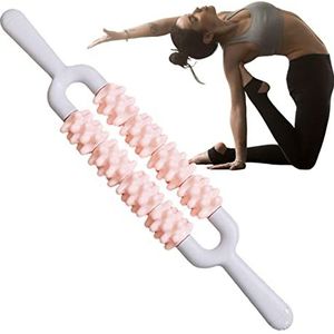 Ximan Kuitrol, compacte spierrol, dubbelzijdige massage ter verlichting van spierstijfheid en pijn, krampen en spanning