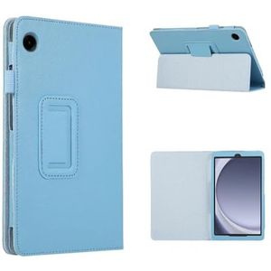 Geschikt for Samsung Galaxy Tab A9 8.7 2023 SM-X110 X115/Tab A9 + A9 Plus 11 ""Tablet case Vouw PU Lederen Stand Flip Cover (Color : SKY BLUE, Size : Tab A9 Plus 11inch)