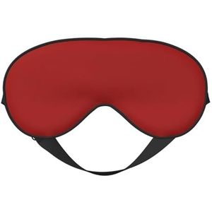 FireBrick Printing All-Occasion Sleep Eye Mask met dubbelzijdige verstelbare riem, perfect voor ploegendiensten en reizen