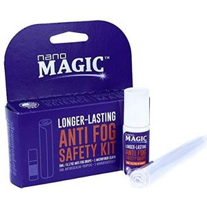 Effectieve anticondens-veiligheidskit - Super anti-condensdruppels met langdurige werking inclusief microvezeldoek 15 ml