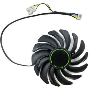 Voor MSI voor GeForce RTX2060 SUPER voor VENTUS OC grafische kaart vervangende ventilator PLD09210B12HH(Right fan S12HH)