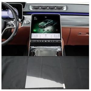 Displaybeschermfolie Voor EQE 2023 Auto GPS Navigatie Dashboard Anti-krasfolie Gehard Glas Beschermend Navi