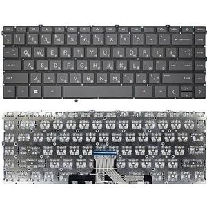 Russisch toetsenbord voor HP Pavilion voor X360 14-DV -DW -DY -DY0001 -DV0010WM -DW0097NR 14M-DW -DW0023DX(RU Black Org)