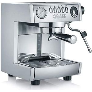 Graef ES850EU Espressomachine, 2,5 liter, zilver