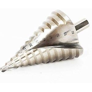 Trappenboor HSS titanium conusboor frees 6-60 mm professionele schilboor kegelboor