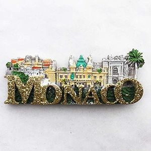 Weekino Monaco Magneet Reizen Souvenir 3D Hars Collectie Gift Koelkast Magneet Koelkast Magneet
