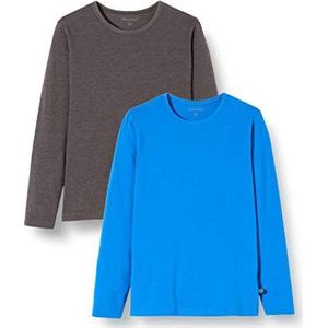 MINYMO Baby-jongens T-shirt, meerkleurig (Directoire blue/grijs 751), 80 cm