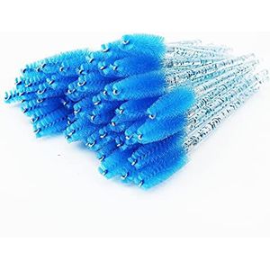 Crystal Mascara Wands, Oogboog/Wimper voor Wimper Extensions Wimpers Make-up Tool 100 Stuks (Roze)