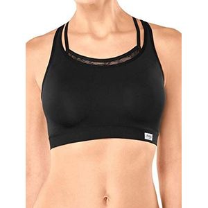 Sloggi Move Flex P Sportbeha voor dames, Zwart, 70C