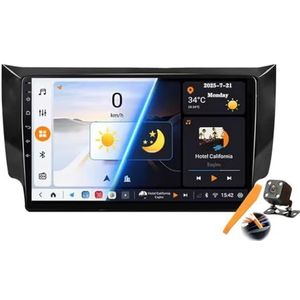 M6 pro3,YLOXFW Auto Stereo Android 15.0 Radio Sat Nav voor Sentra 2013-2018 GPS Navi 10'' Cartablet Multimedia Video Player FM BT Ontvanger met Carplay 4G 5G WiFi DSP SWC