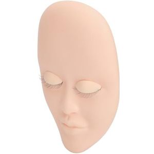Wimperverlenging Mannequin Hoofd, Verwijderbare Wimper Mannequin Hoofd voor Oefenen (PINK)