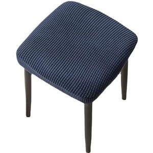 LinFortune Stretch barkruk stoelhoezen met rugleuning 2/4/6 stuks, hoezen voor barkrukken wasbare stoelhoes, voor hoge barkruk, stoelhoezen, donkergroen, 2 stuks