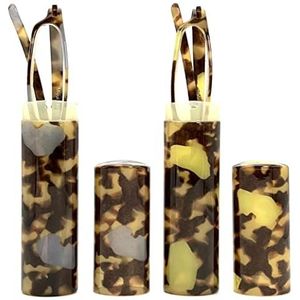 MIYUI JAPAN Leesbril voor dames Blauwlichtblokkerende kleine leesbril Lezers met kleine buis Lichtgewicht slanke leesbril Heren Dames