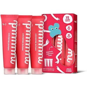 Nuud - Deodorant - XXL pack - nieuwe formule - 3 x 40ml