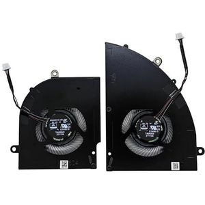CPU+GPU-koelventilator voor MSI voor Delta 15 A5EFK MS-15CK-serie BS5405HS-U5N BS5405HS-U5P DC5V 1A-ventilator