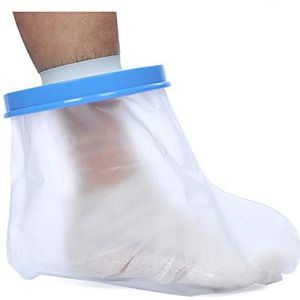 Waterdichte volwassen voet & enkel gegoten Cover voor douche bad, gegoten beschermer houden gegoten bandage droog, waterdichte gegoten tas voor Wound voet enkel orthopedische Boot-Adult Foot.Upper Leg Circ OD/ID (7.7/1.97inch)