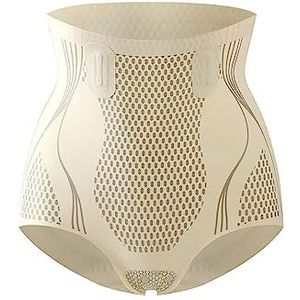 BebeXi Dubbele Kant Spandex Buik Intrekbare Broek Body Shaping Hoge Taille Traceless Leggings Styling Corset Taille Lifting Billen Slanke Been Shaping Afslanken Bodysuit Gordel Body Suit, Beige-e, M