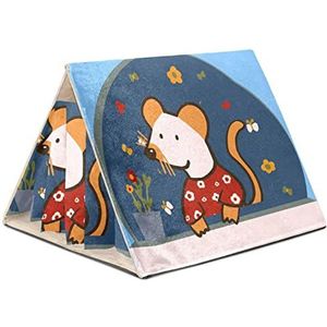 Hamsterkooi,Tent en Bed voor huisdieren,Habitat voor Hamster Huis,Speelgoed voor Kleine Dieren,muis Afdrukken