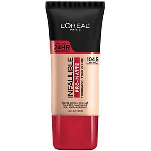 L'Oréal Infallible Pro-Matte Liquid Longwear Foundation (NUDE BUFF)