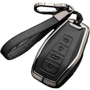 Sleutelkaarthouder Autosleutelzakje Cover Case Shell Houder Voor Geely Voor Coolray X6 Voor Emgrand Voor Global Voor Hawk GX7 Afstandsbediening Accessoires Auto-Styling Sleutelbehuizing(1 UK)