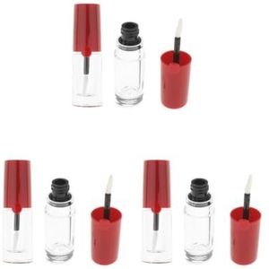 5X Lege Lipgloss Buizen Lip Tint Wimper Olie Diy Container Flesje Flessen 2 Ml Clear Black Type 7, 3 Set (zoals beschreven type 3), Type 3, als beschrijving