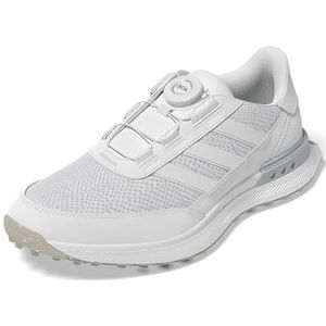 adidas Damesschoenen S2G 25 BOA Spikeless schoenen, Footwear White Footwear White Silver Metallic, 40 2/3 EU