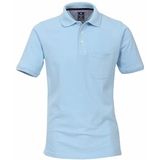 Redmond basic poloshirt licht blauw, Maat 3XL