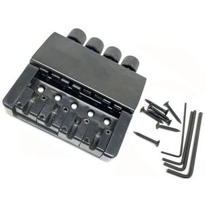 elektrische gitaar brug kit Headless Basgitaar Brug Elektrische Bas Onderdeel Voor Headless Elektrische Bas