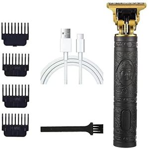 Baardtrimmer voor mannen,T-snijkoptrimmers | Elektrisch hulpmiddel voor het knippen en trimmen met limietkammen voor hoofden, baarden en lichaamsverzorging Baok