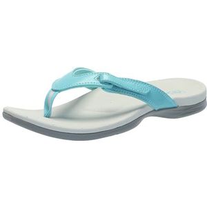 Spenco Dames AVA schuifsandalen, Aqua Sea, 41 EU