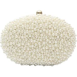 CHAASDEOM Pearl Egg Bag Evening Bag Dress Cheongsam Clutch Female