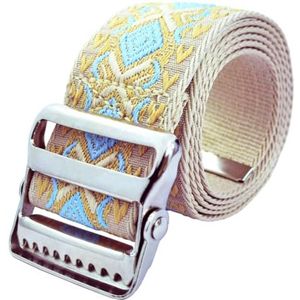 LAMBOX Loopriem overdracht riem met 2 inch zachte en comfortabele jacquardband voor zorgverleners, senioren, ouderen, enz. (60"", Color3)