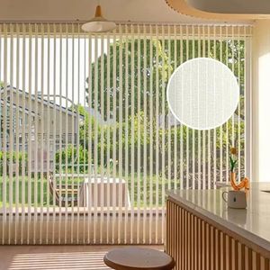 Verticale Jaloezieën Voor Ramen,Verstelbare Lamellengordijnen,Verticale Jaloezieën Voor Binnen,Verduistering/Thermisch Geïsoleerde Verticale Jaloezieën,Voor Home Office,W×H-120x120cm/47x47in