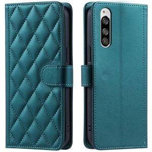 Mobiele telefoon flipcase Compatibel met Sony Xperia 5 Portemonnee-hoesje met creditcardhouder, Zacht PU-leer Magnetische pols-schouderband, Flip Folio Book PU-leer Telefoonhoesje Schokbestendige hoes