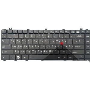 Toetsenbord voor Toshiba voor Satellite C600 C645 L600 L600D L630 L635 L640 L645 L700 L730 L740 L745 L735 US(RU New Black)
