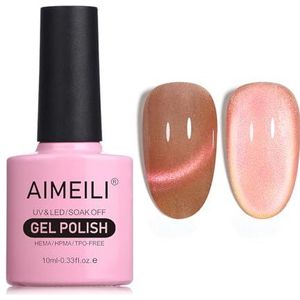 AIMEILI Hema Free Cat Eye Gel Nagellak UV LED Gellack Soak Off Vegan Cruelty-Free Gel Polish 10ml (726)