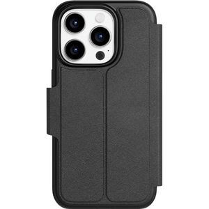 Tech21 EvoLite Wallet for iPhone 15 Pro - Impact Protection Case - 3 kaartsleuven - Zwart