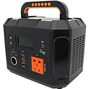 12v,30Ah,HJGHY 12V 30Ah 33Ah 36Ah 40Ah Draagbare Energiecentrale 600W Camping Lithium Batterij Zonnegenerator Snel Opladen met AC Stopcontact voor Thuis Back-up Buiten Nood Camper Van Jacht