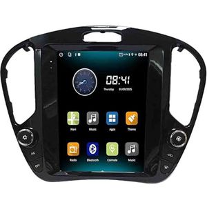 Android 14.0 2 Din Autoradio 9.7"" Touchscreen Auto Stereo voor Nissan juke 2011-2019 met Draadloze Carplay Android Auto GPS navigatie AHD Omgekeerd beeld Stuurwielbediening(T3(8G+128G))