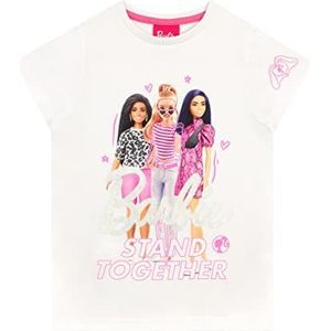 Barbie Meisjes T-shirt Wit 122