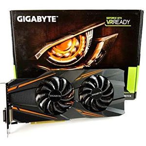 Gigabyte GV-N1070WF2OC-8GD-A Grafische kaart, 8 GB, zwart